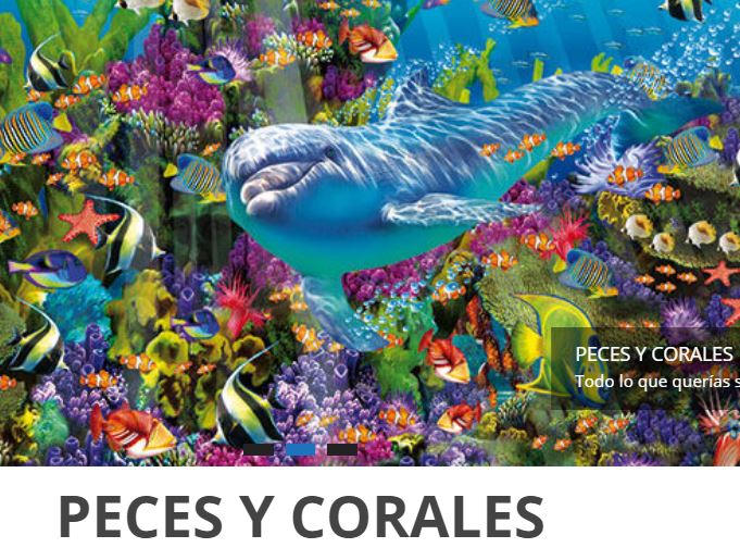 peces y corales